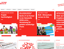 Tablet Screenshot of berlin21.net